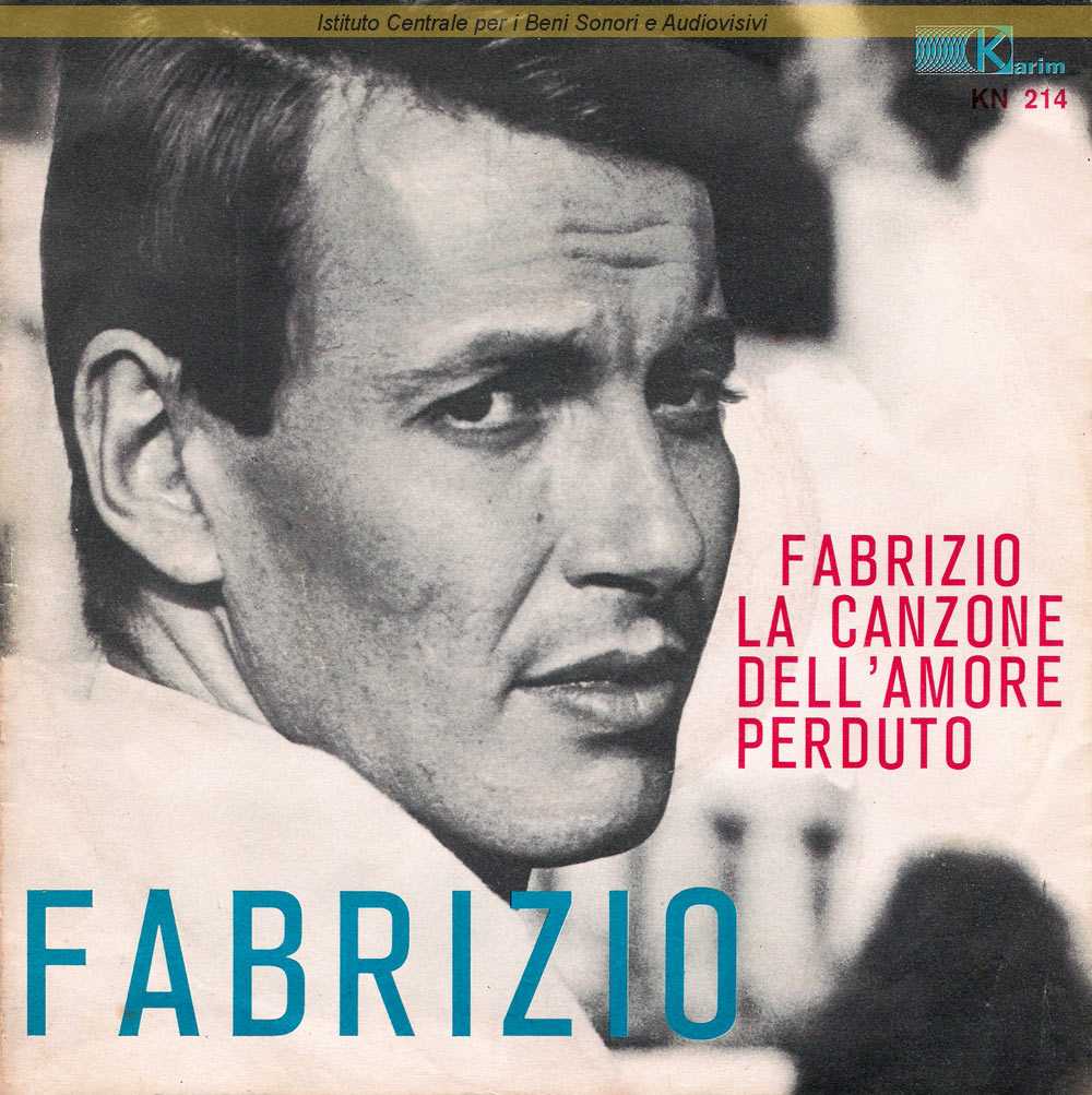 Libreriamo - Fabrizio De André - Canzone dell'amore perduto Dall