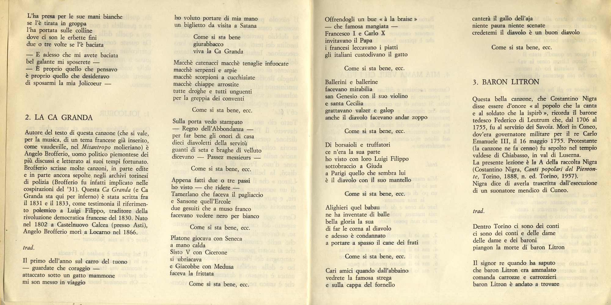 Libretto facciate 3 e 4
