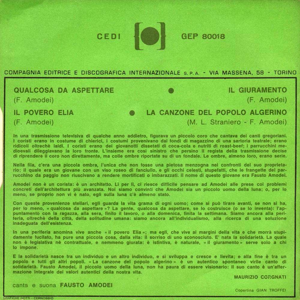 Retro ristampa del 1964