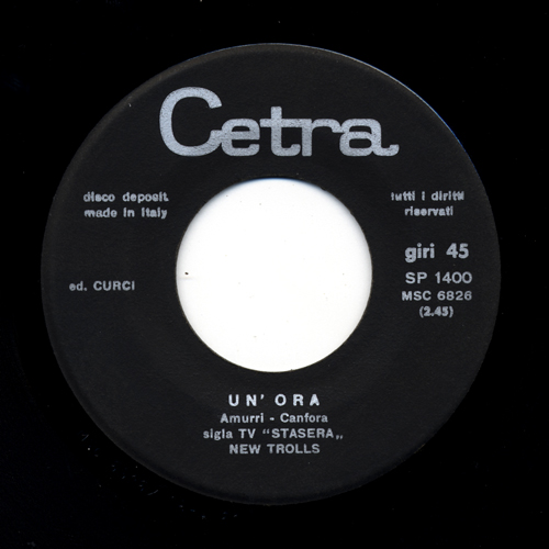 45 giri - Tipo 02 - 1960-1975