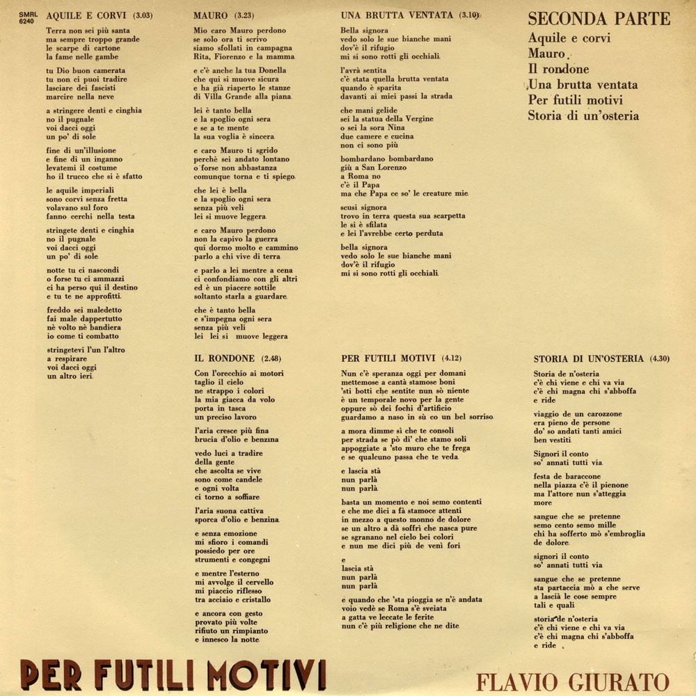 Retro busta interna