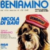 copertina di BENIAMINO/TEMA DI BENIAMINO 