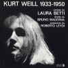 copertina di KURT WEILL 1933 - 1950 